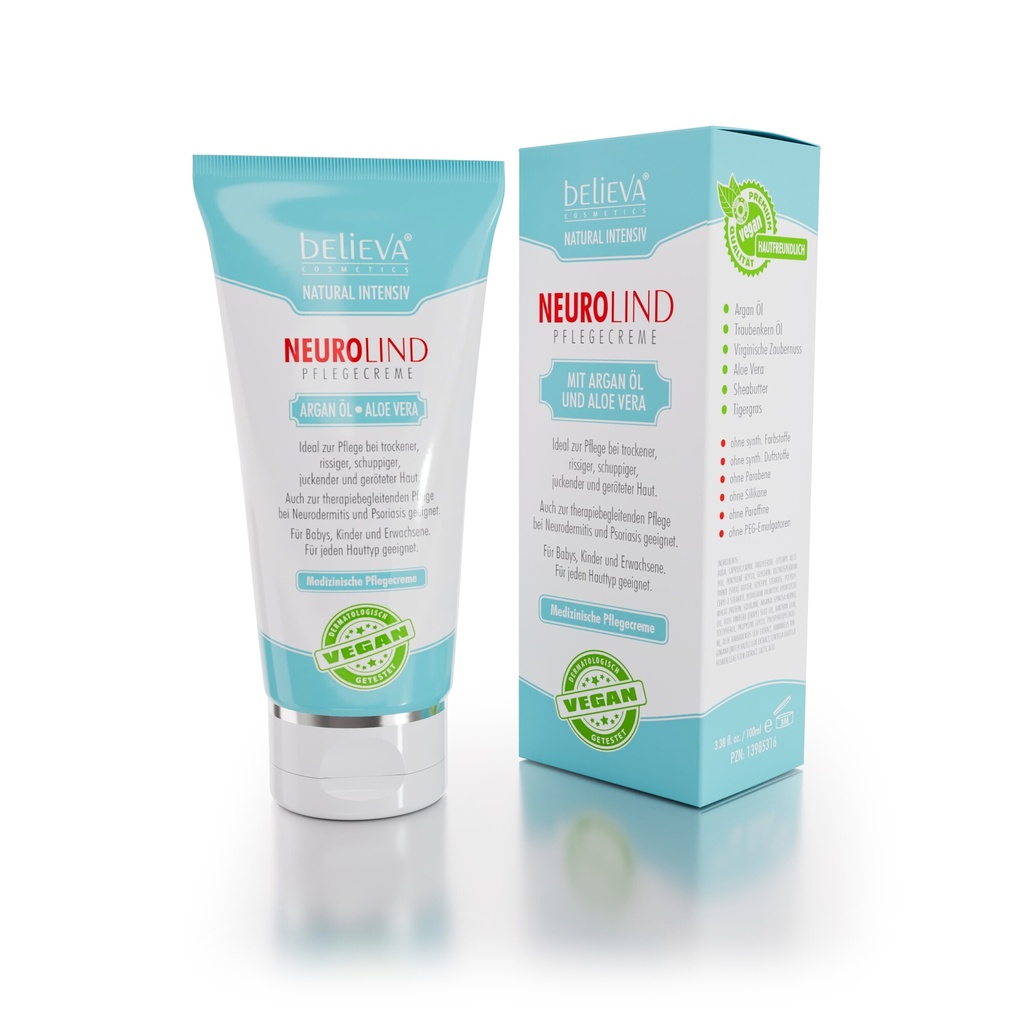 Believa Natural Intensiv Hautcreme 100ml